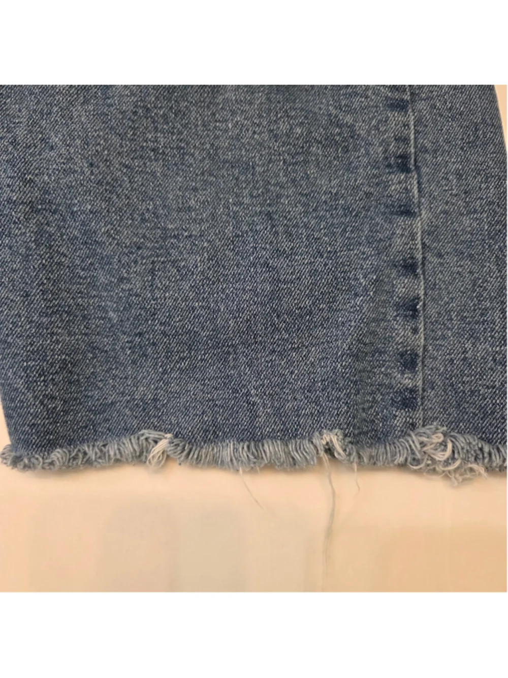 Wrangler Upcycled Denim Cut Off Shorts Men's 31 Blue